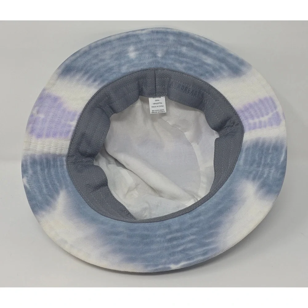 Adidas Bucket Hat Blue Purple Tie Dye 7 1/4 Aeroready Cotton Adult Unisex